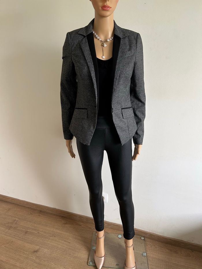 Blazer gris et noir Morgan taille 36 jamais porté - photo numéro 2