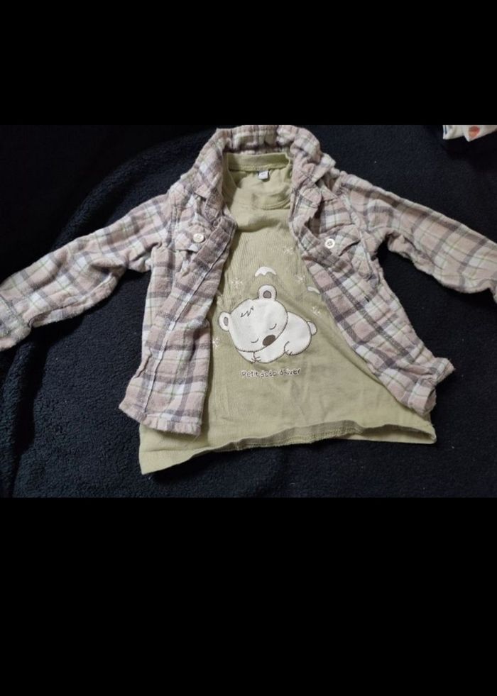 Chemise manches longues avec doublure