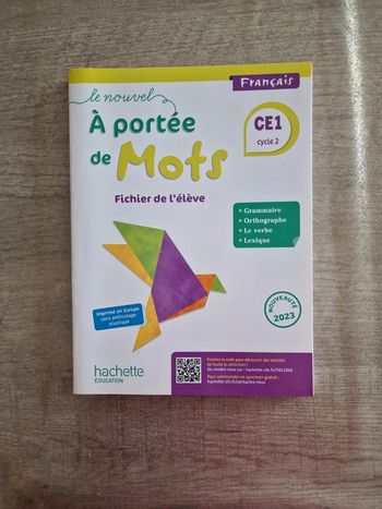 Livre scolaire français CE1