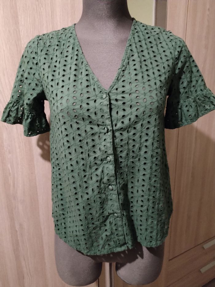 Blouse manches courtes taille 34