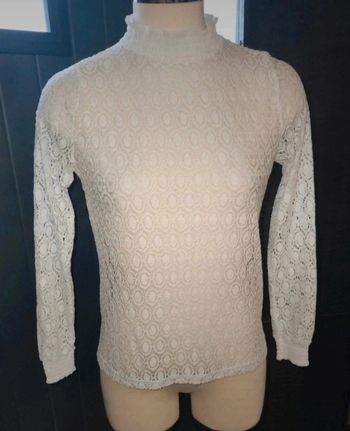Haut dentelle blanche 36/38