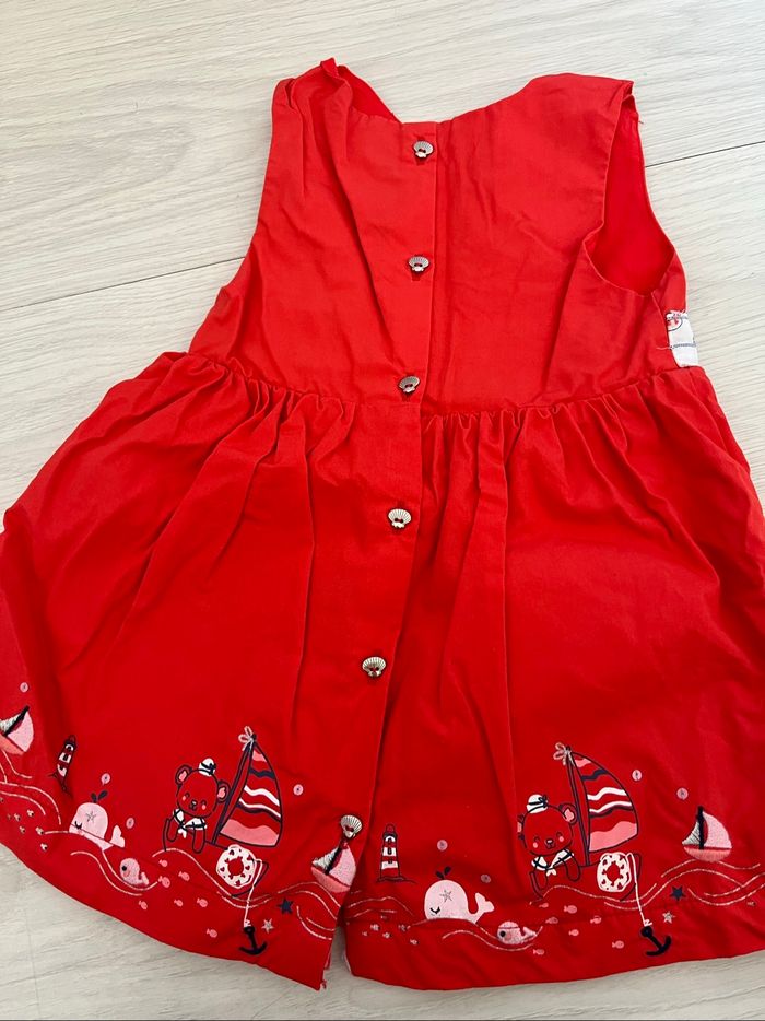 Robe et culotte 12mois sergent major - photo numéro 7