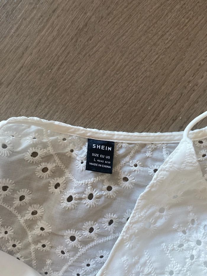 Débardeur blanc SHEIN , taille L - photo numéro 3
