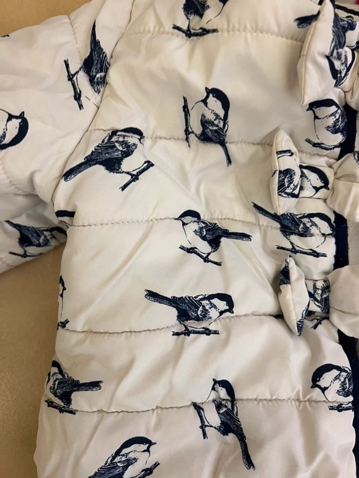 Doudoune blanche, orchestra taille six mois - photo numéro 2