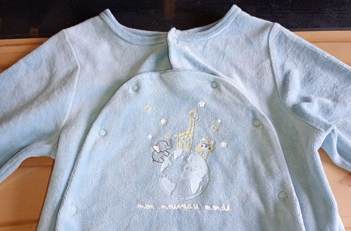 Pyjama velours bébé - photo numéro 3