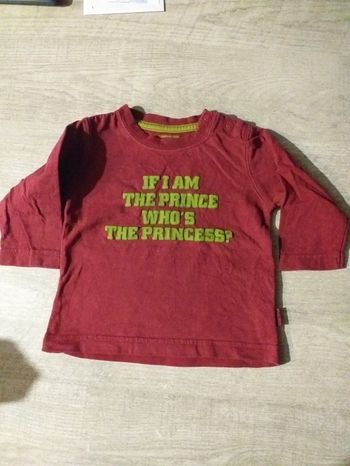 T-shirt manches longues H&M garçon 6 mois