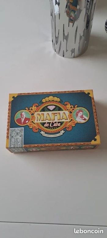 Jeu rare mafia de Cuba version Française complet état neuf 10+