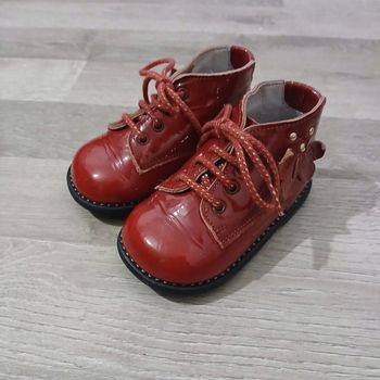 Bottines vernies Babybotte