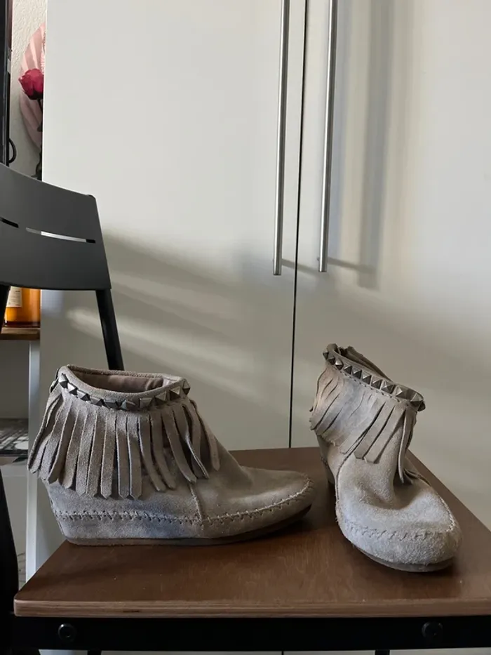 Bottines grise ASH
