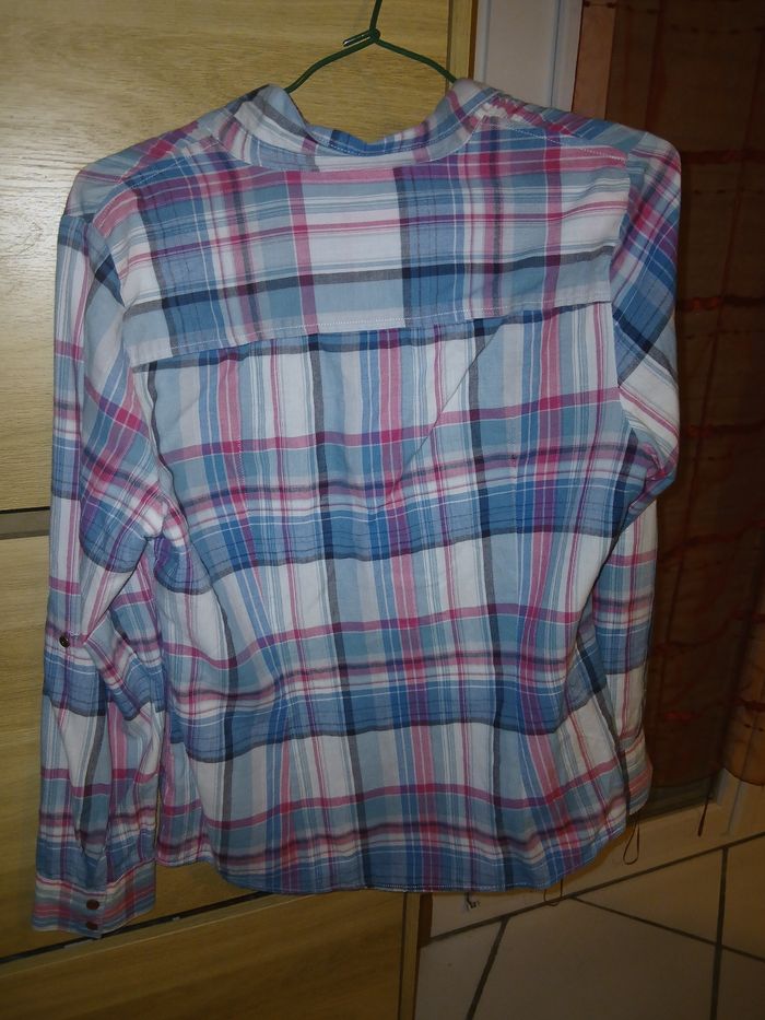 Chemise à carreaux pour femme - photo numéro 5