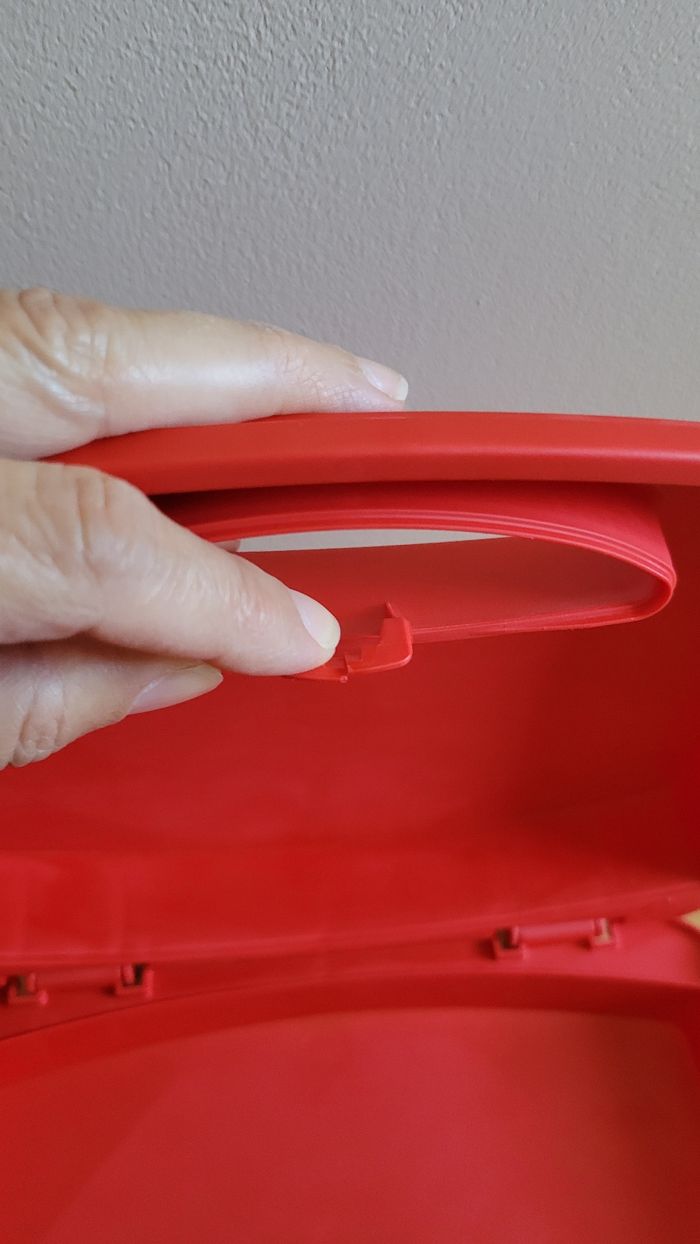 Boîte valisette de rangement Playmobil rouge - photo numéro 6
