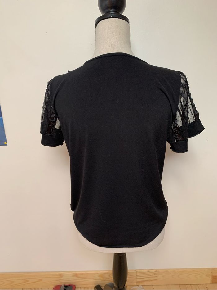 T-shirt noir taille 38 - photo numéro 2