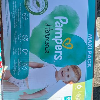 Pampers Harmonie T. 6 (58 Couches)