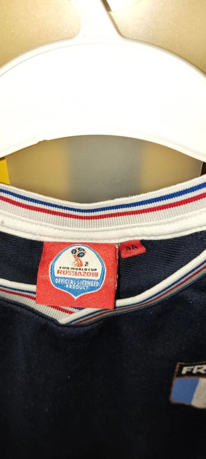 Maillot foot mondial Russie 4ans - photo numéro 2