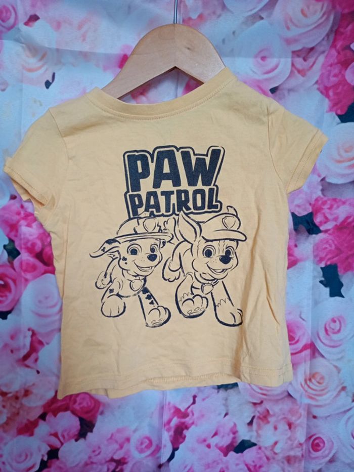 Tee shirt pat patrouille 3 ans