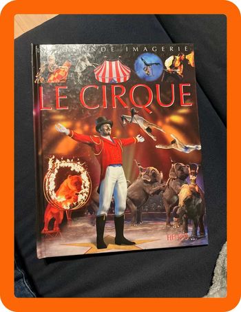 Livre pour enfants la grande imagerie fleurus le cirque