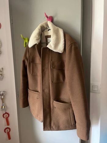 Manteau col moumoute