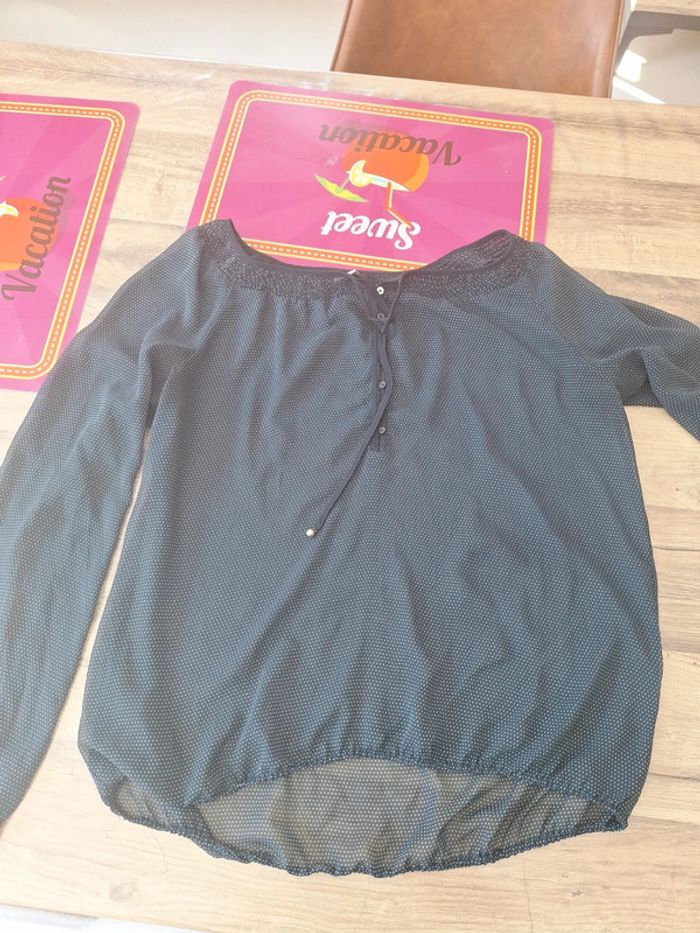 Chemisier bleu marine