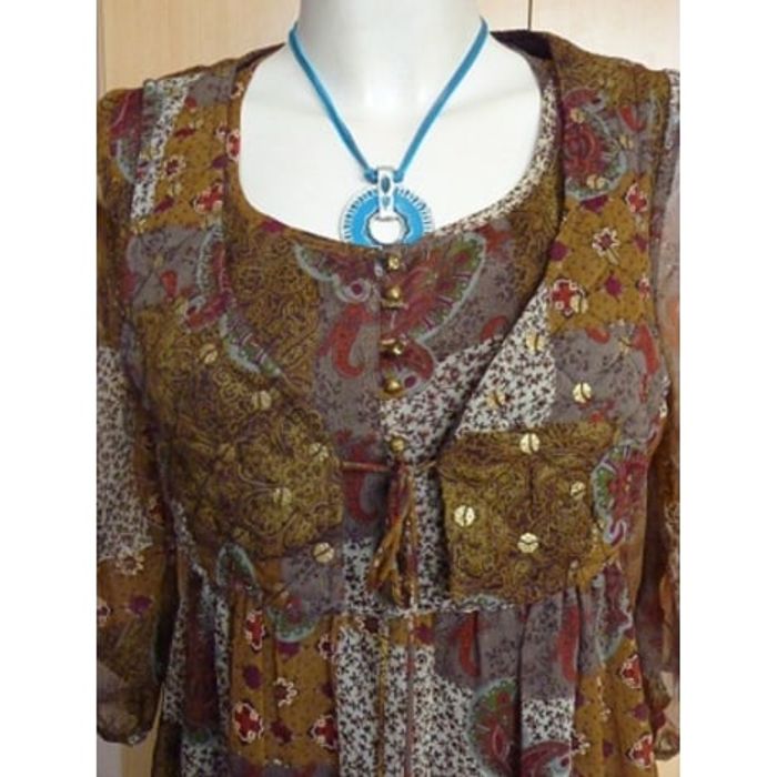 Carling - Robe avec son gilet taille 38 - photo numéro 8