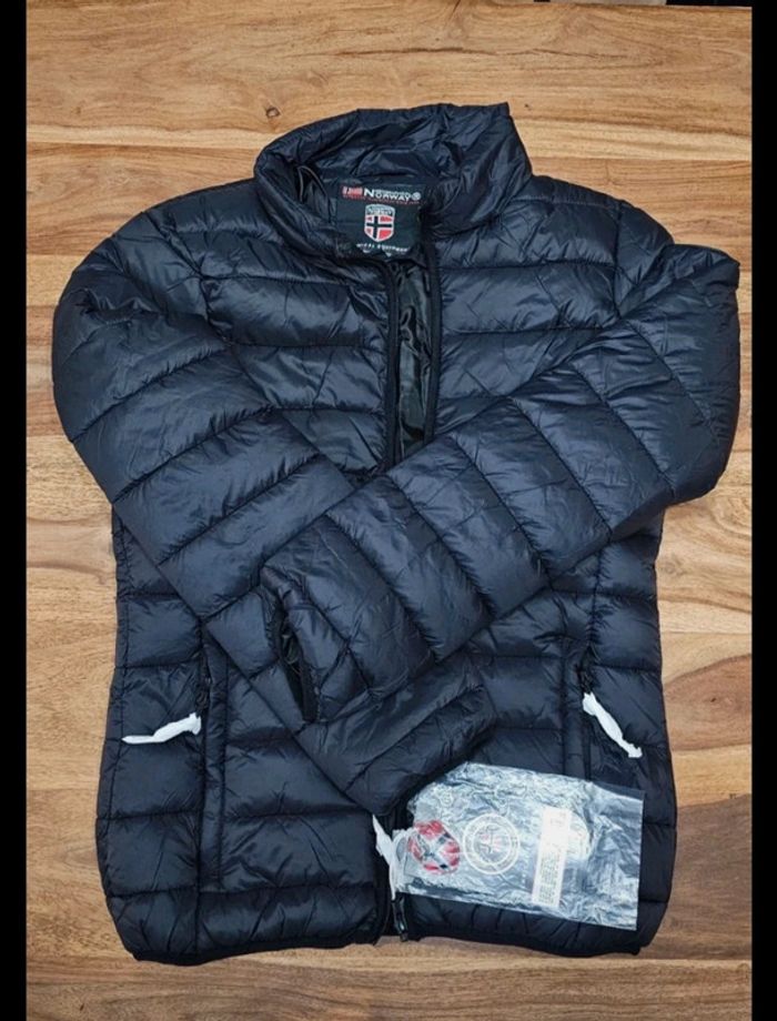 Doudoune légère noire femme Geographical Norway taille M - photo numéro 2