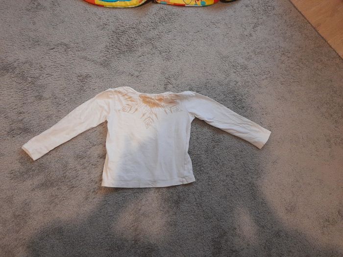 Tes shirt manches longues reine des neiges - photo numéro 4