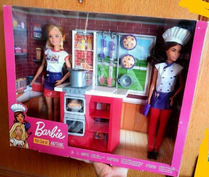 BARBIE ET SON CHEF DE CUISINE MATTEL NEUF - photo numéro 7