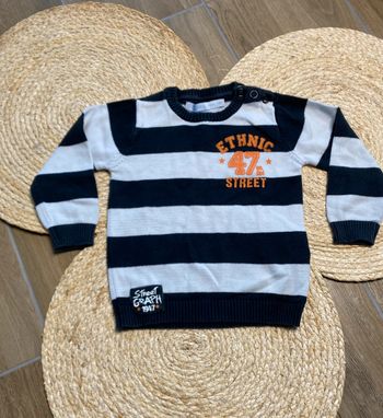 Pull fin garçon  – Taille 18 mois