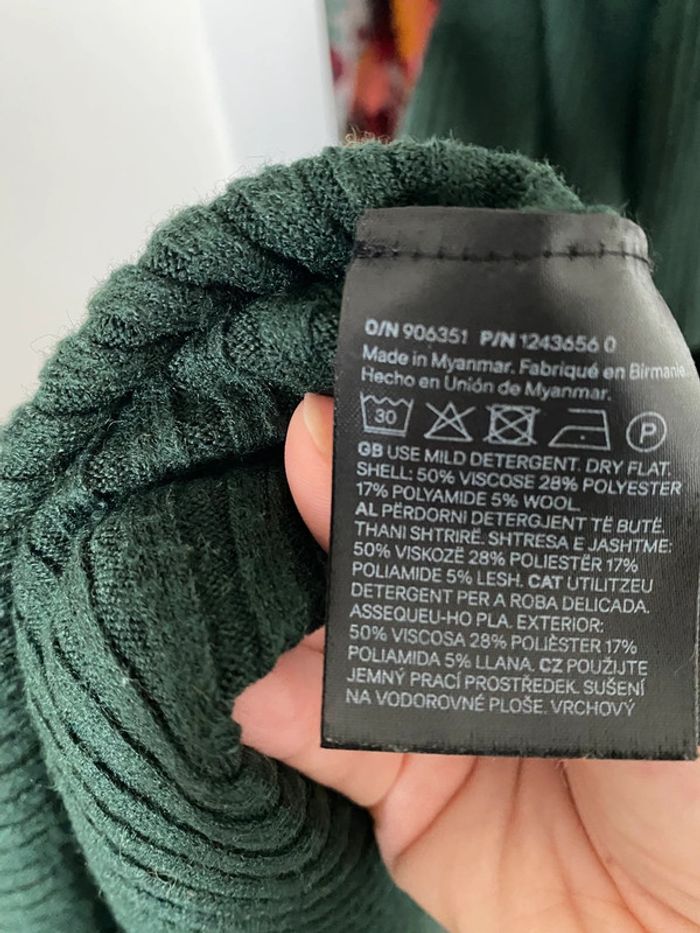 Robe grossesse maille côtelée - H&M - photo numéro 4