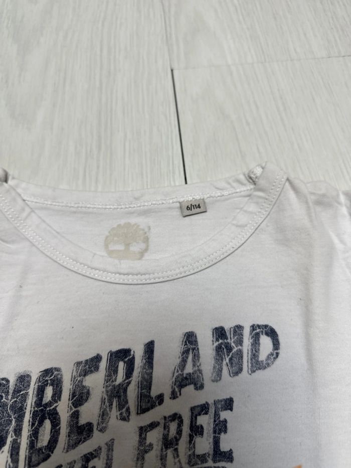 T-shirt Timberland, six ans - photo numéro 3