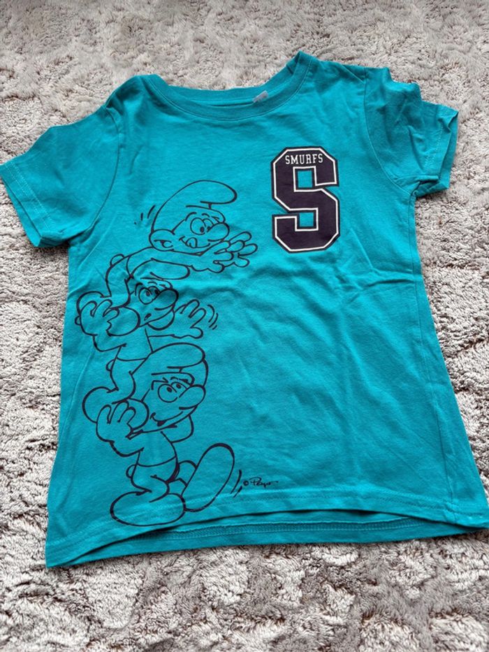 T shirt Schtroumpfs / Smurfs 4 ans - photo numéro 2