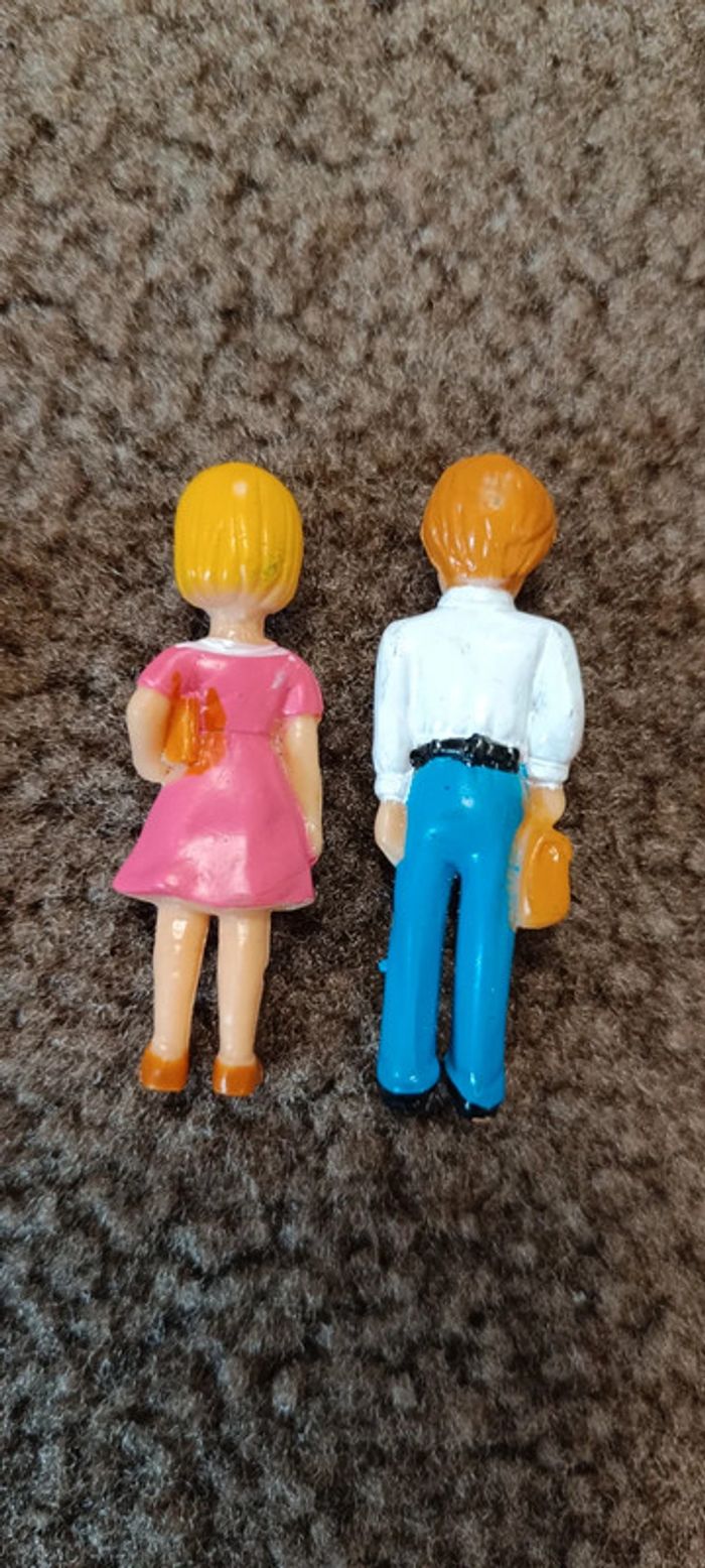 Lot 2 mini poupées - photo numéro 3