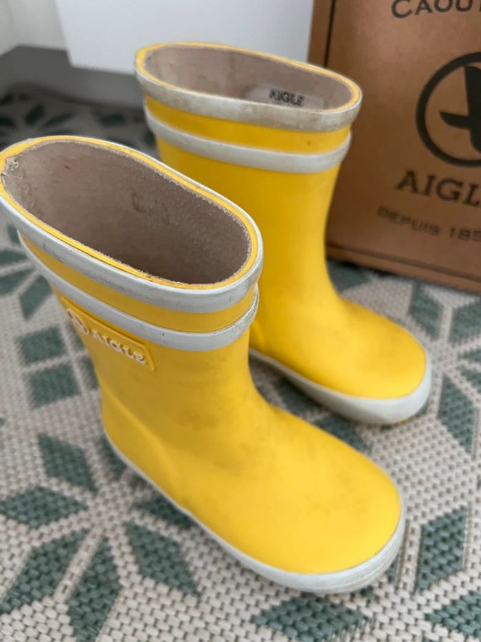 Bottes de pluie Aigle pointure 22 - photo numéro 2