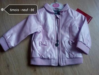 Veste / blouson fille taille 6mois / 68cm