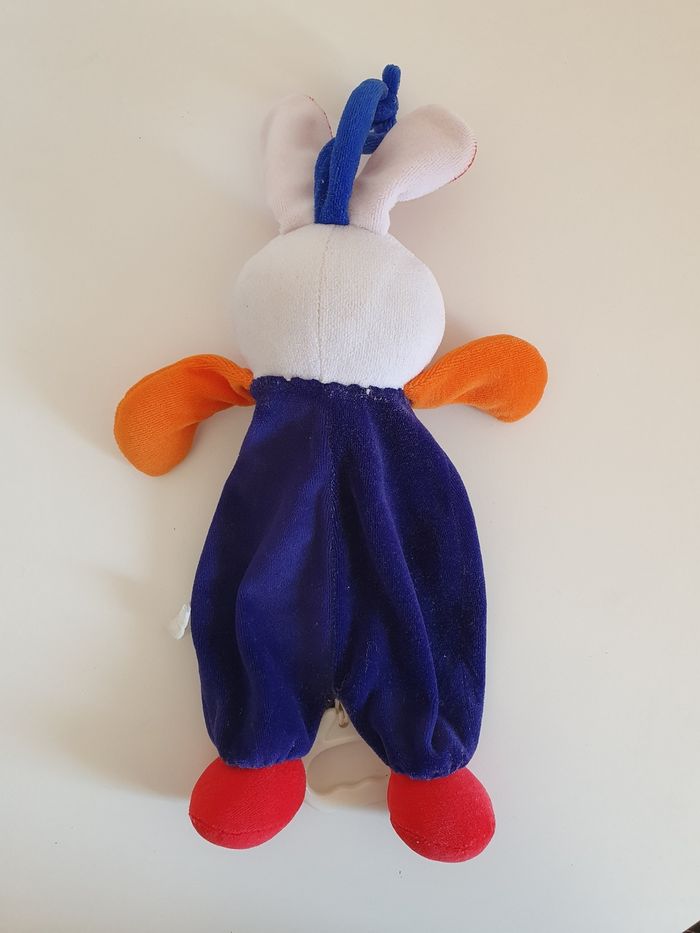 Peluche lapin coloré - photo numéro 4