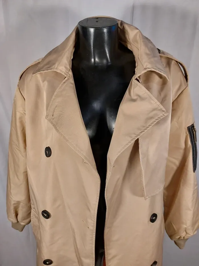 Trench avec manches bombers femme K.zell neuf Tailles S et L - photo numéro 4