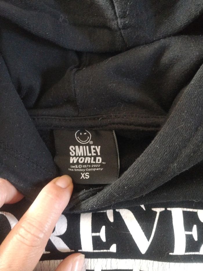Sweat taille XS Smiley World - photo numéro 2