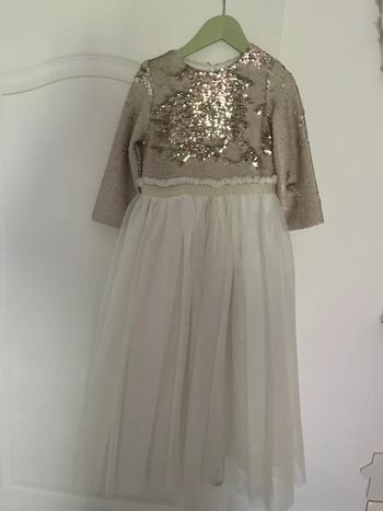 Robe cérémonie /fête fille 5/6 ans