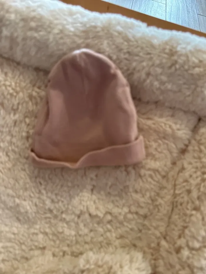 Bonnet bébé fille 0/1 mois - photo numéro 2