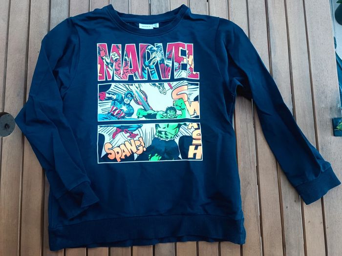 Sweat name it marvel 7-8 ans