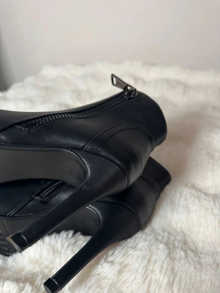 Bottines à talons noires 36 - photo numéro 5