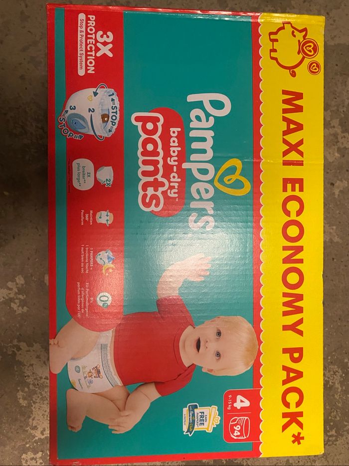 Pampers taille 4 pants