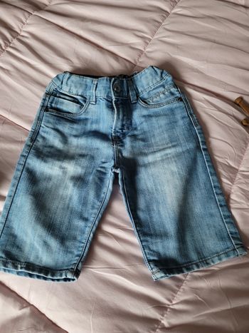 short en jeans okaidi slim 8ans  (4e)
