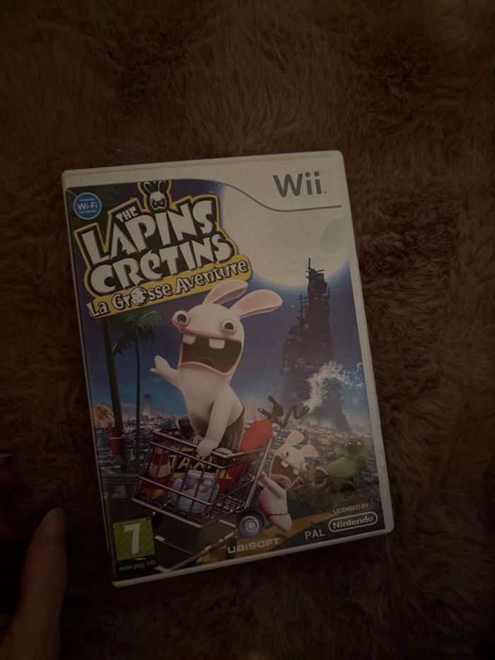 Jeu de wii the lapins cretins la grosse aventure
