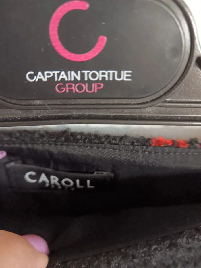 C24 jupe noir Caroll 38 - photo numéro 3