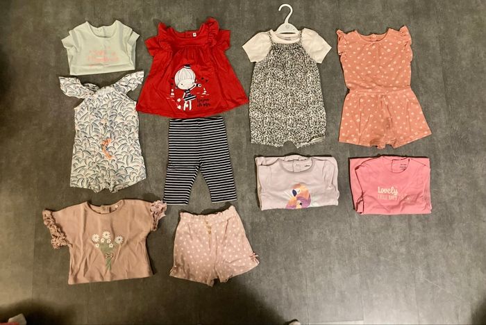 Lot printemps/été fille (18 mois)