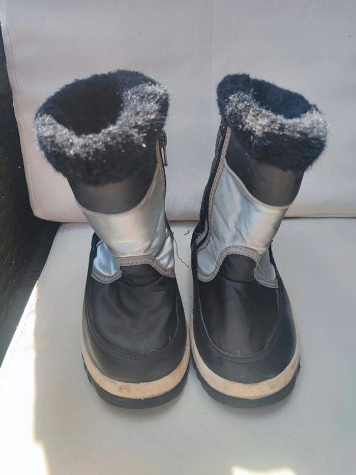 Bottes de neige boots enfant taille 30 - photo numéro 2