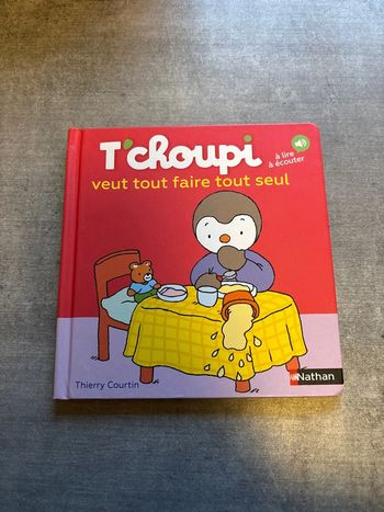 Livre T’choupi veut tout faire tout seul