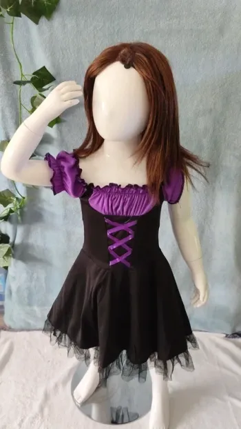 Robe Sorcière Halloween 6 ans