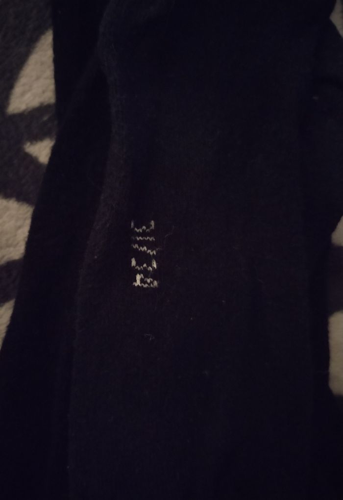 Collant noir "Kiabi" 31/34 en très bon état