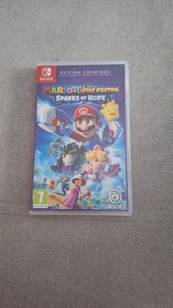 Jeu Mario+ lapins crétins Sparks of Hope édition cosmique